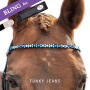 Funky Jeans Stirnband Bling Classic