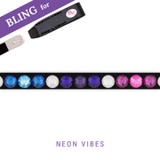 Neon Vibes Stirnband Bling Classic