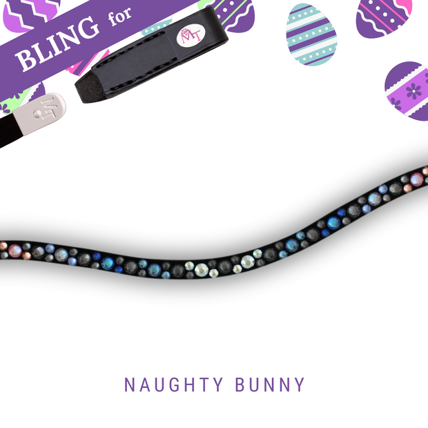 Naughty Bunny Stirnband Bling Swing