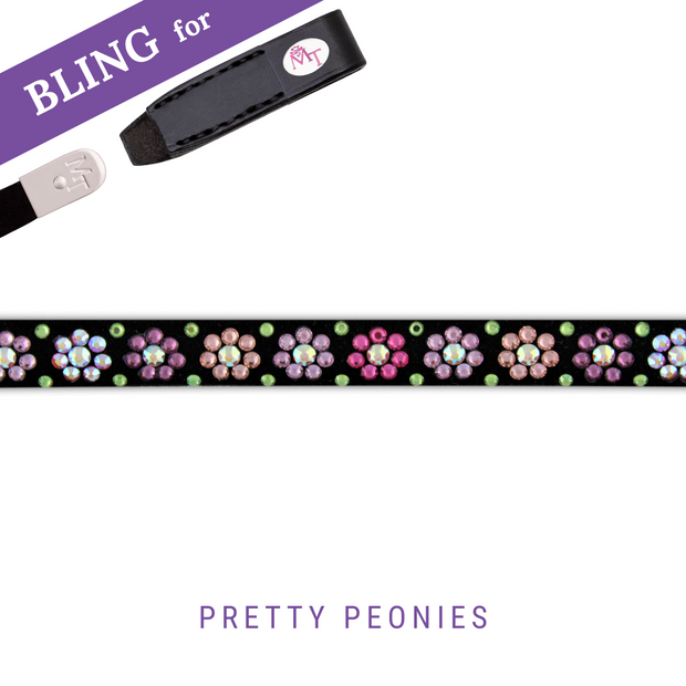 Pretty Peonies Stirnband Bling Classic