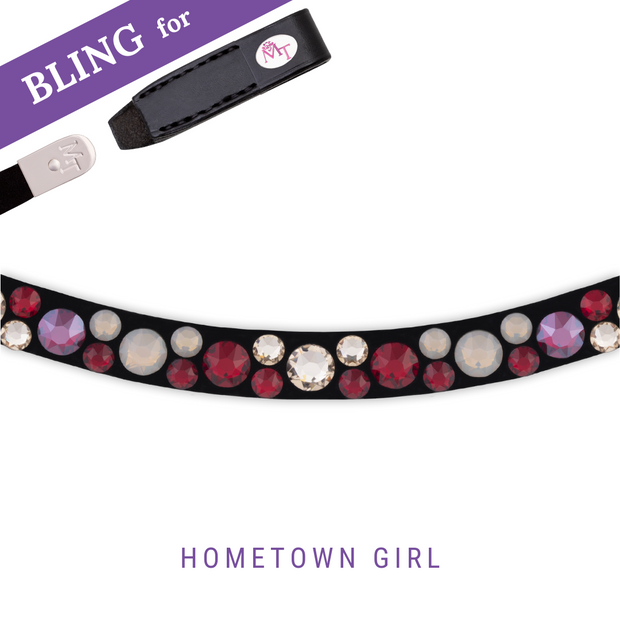 Hometown Girl Stirnband Bling Swing