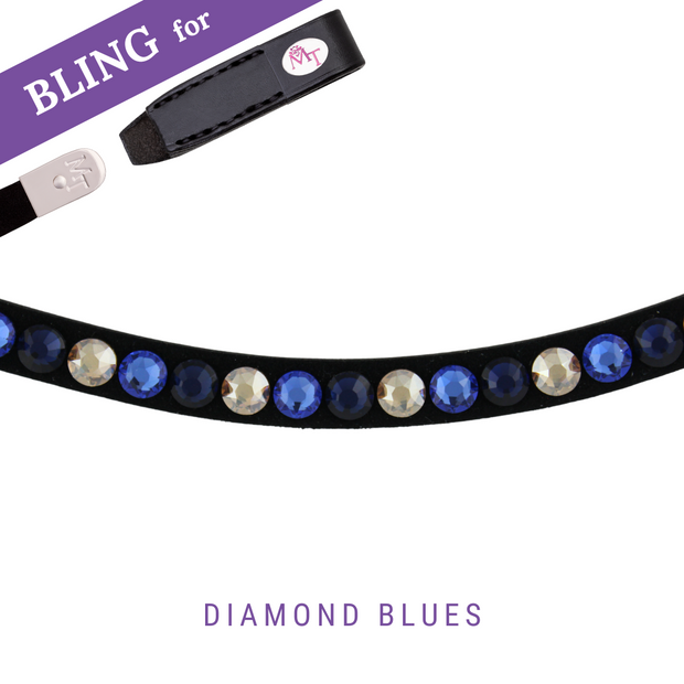 Diamond Blues Stirnband Bling Swing