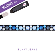 Funky Jeans Stirnband Bling Classic