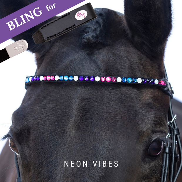 Neon Vibes Stirnband Bling Classic