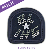 Bling Bling Reithandschuh Patches