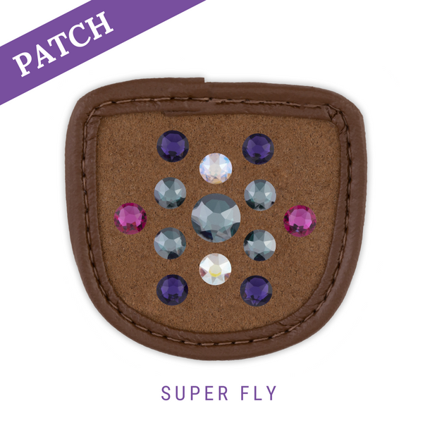 Super Fly Reithandschuh Patch caramel