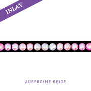 Aubergine Beige Inlay Classic