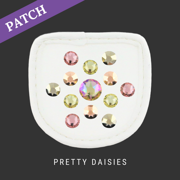 Pretty Daisies Reithandschuh Patches