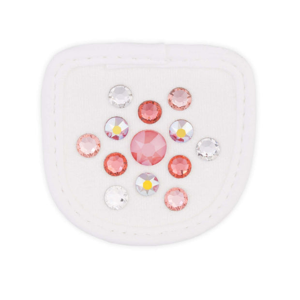 Peach Perfect Reithandschuh Patch weiß