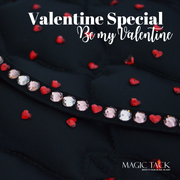 Be my Valentine Stirnband Bling Swing