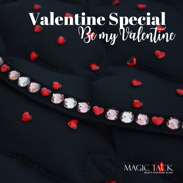 Be my Valentine Stirnband Bling Swing