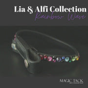 Rainbow Wave by Lia & Alfi Stirnband Bling Classic