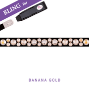 Banana Gold Stirnband Bling Classic