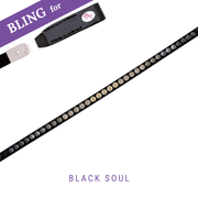 Black Soul Stirnband Bling Classic