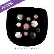 Brilliant Heart Reithandschuh Patches