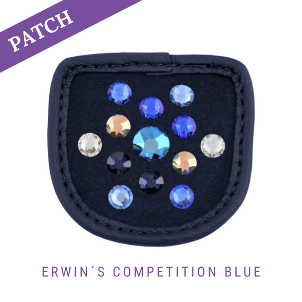 Erwin´s Competition Blue by Lisa Barth Patch blau