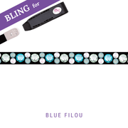 Blue Filou Stirnband Bling Classic