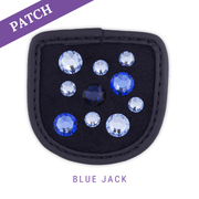 Blue Jack by Lisa Röckener Reithandschuh Patches blau