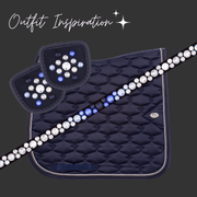 Blue Radiance Stirnband Bling Classic