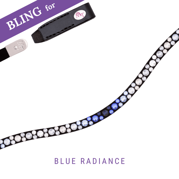 Blue Radiance Stirnband Bling Swing