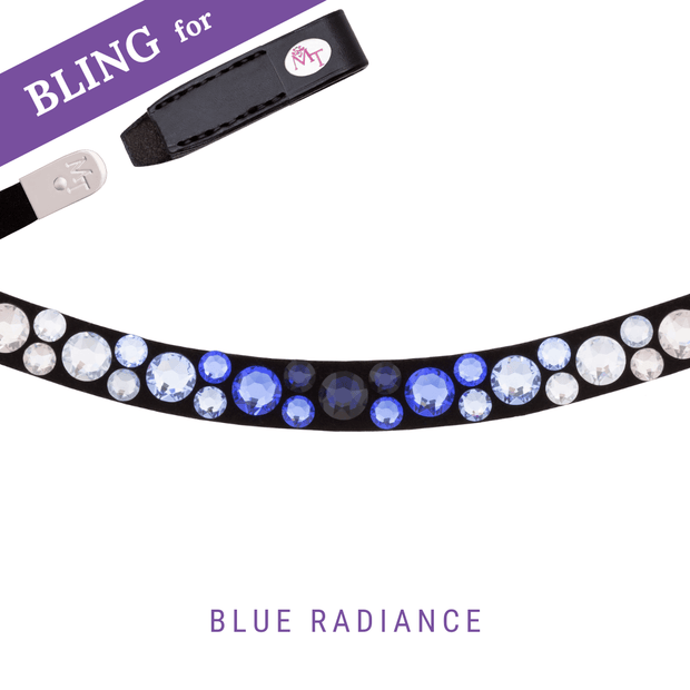Blue Radiance Stirnband Bling Swing