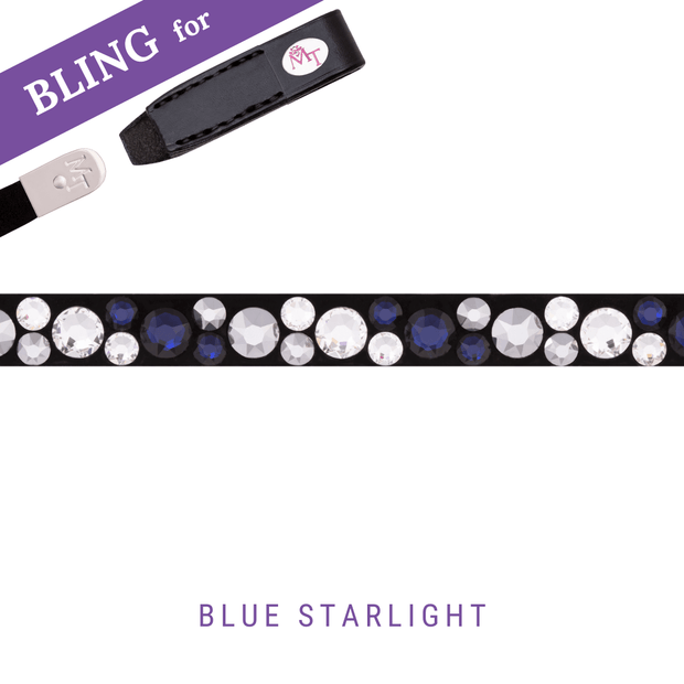 Blue Starlight Stirnband Bling Classic