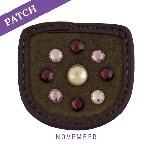 November Reithandschuh Patches
