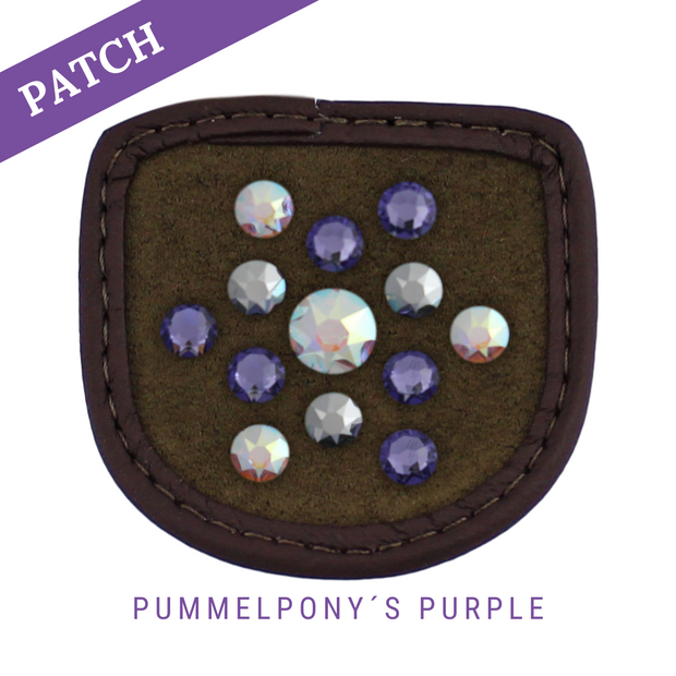 Pummelpony´s Purple Reithandschuh Patches