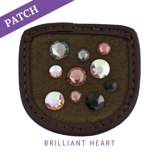 Brilliant Heart Reithandschuh Patches