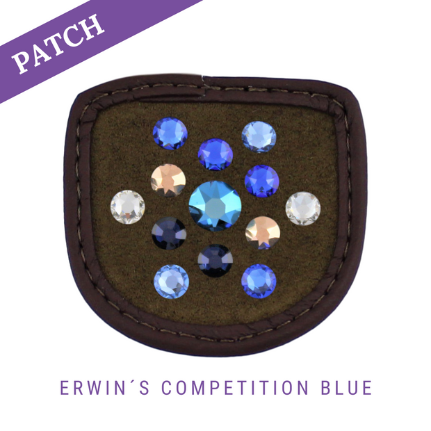 Erwin´s Competition Blue by Lisa Barth Patch braun