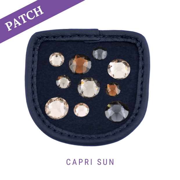 Capri Sun by Corly Kugelblitz Reithandschuh Patch blau