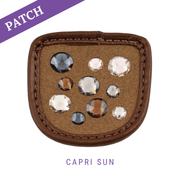 Capri Sun by Corly Kugelblitz Reithandschuh Patch caramel