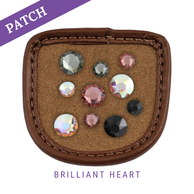 Brilliant Heart Reithandschuh Patches