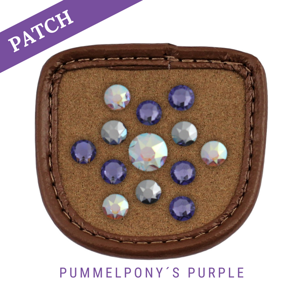 Pummelpony´s Purple Reithandschuh Patches