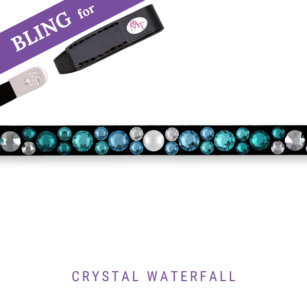 Crystal Waterfall Stirnband Bling Classic