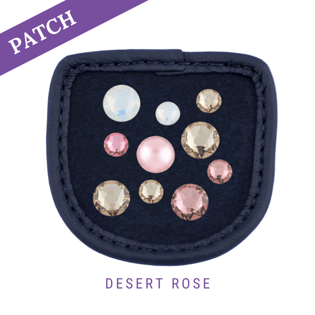 Desert Rose Reithandschuh Patches