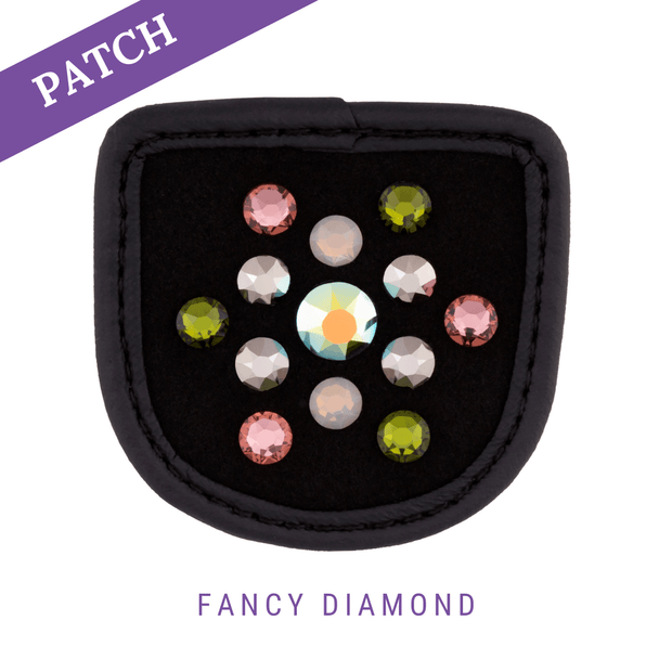 Fancy Diamond by Fürstentanz Reithandschuh Patch schwarz