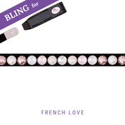 French Love Stirnband Bling Classic