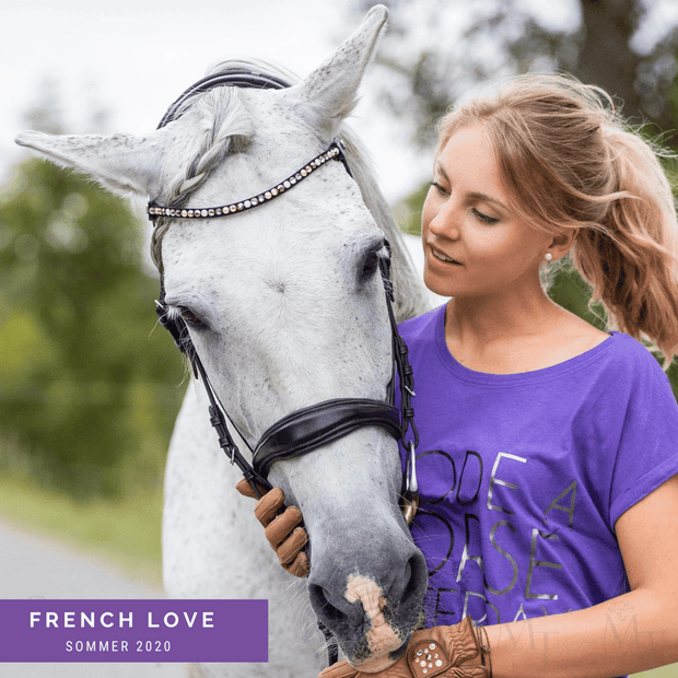French Love Stirnband Bling Classic
