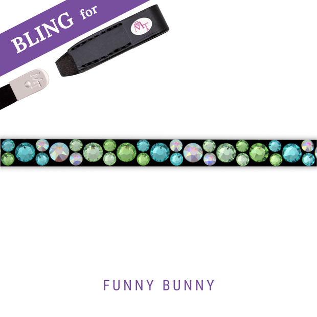 Funny Bunny Stirnband Bling Classic