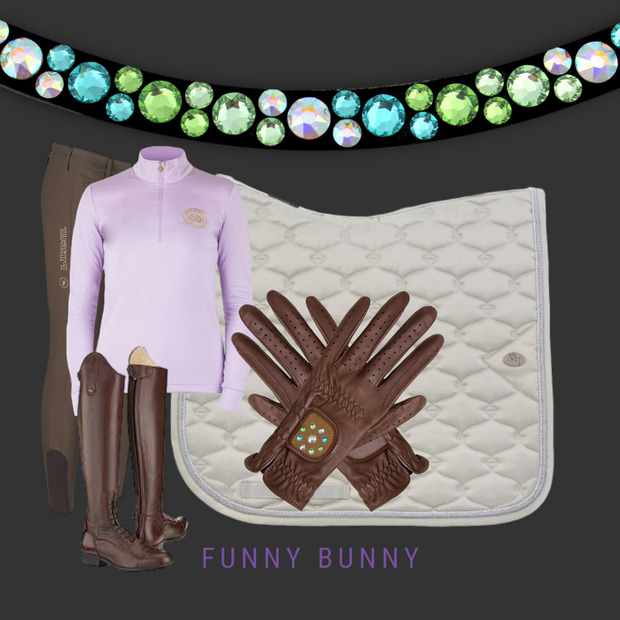 Funny Bunny Stirnband Bling Swing