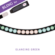 Glancing Green by Nina Kaupp Stirnband Bling Swing