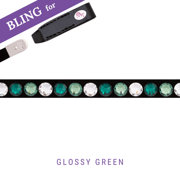 Glossy Green by Nina Kaupp Stirnband Bling Classic