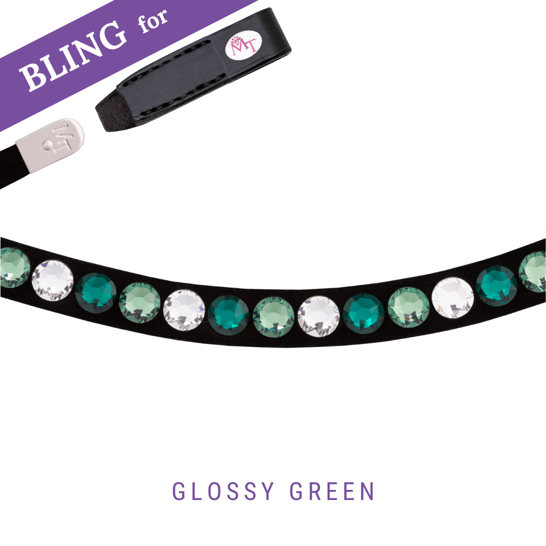 Glossy Green by Nina Kaupp Stirnband Bling Swing