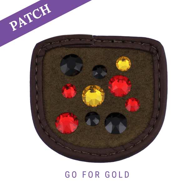 Go for Gold Reithandschuh Patches