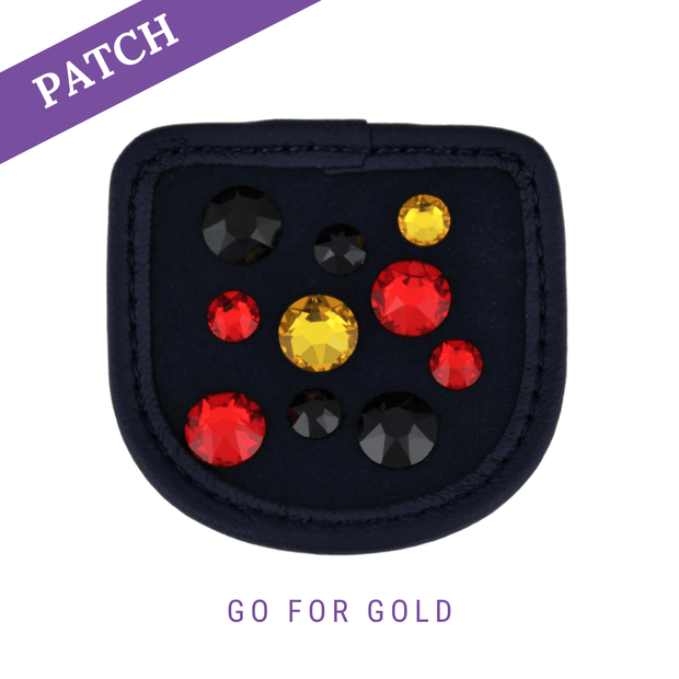 Go for Gold Reithandschuh Patches