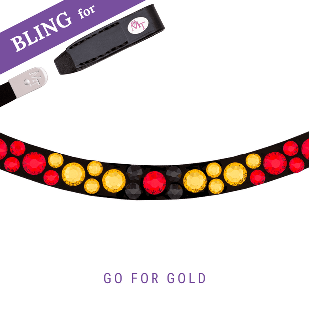 Go for Gold Stirnband Bling Swing