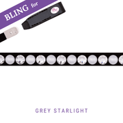 Grey Starlight Stirnband Bling Classic
