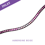 Aubergine Beige Inlay Swing