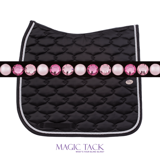 Laquer Rose Stirnband Bling Classic